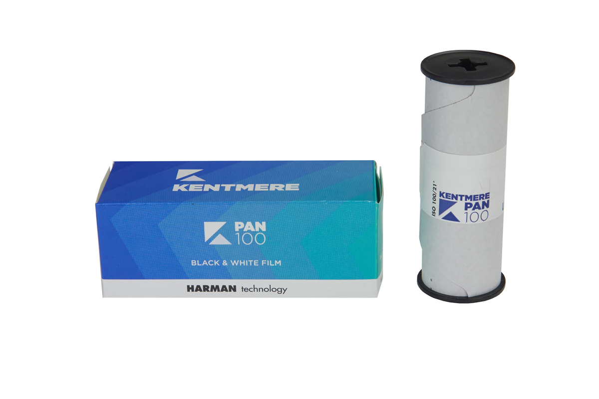 Image of Kentmere 120 100 carton and roll