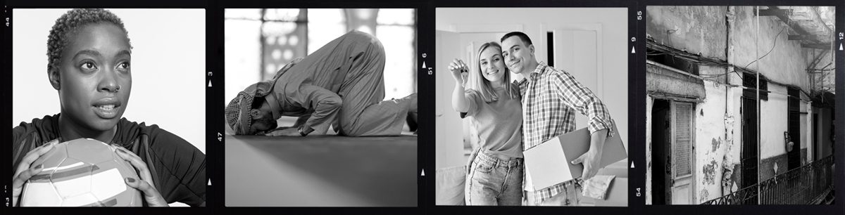 Contact sheet for PRIDE & Prejudice ILFORD Photo student competition