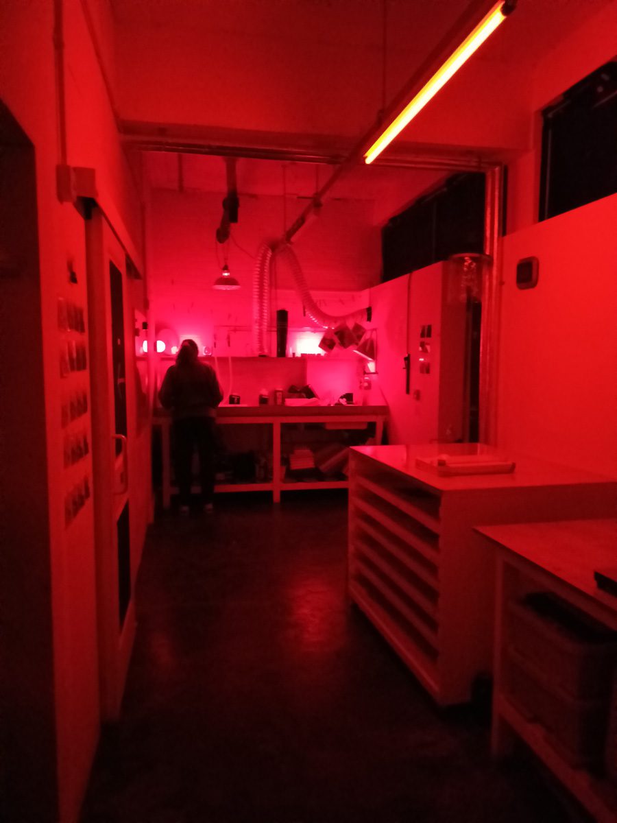 Image of a darkroom