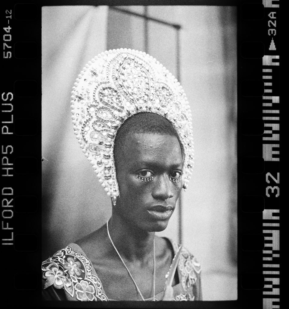 Black and white portrait