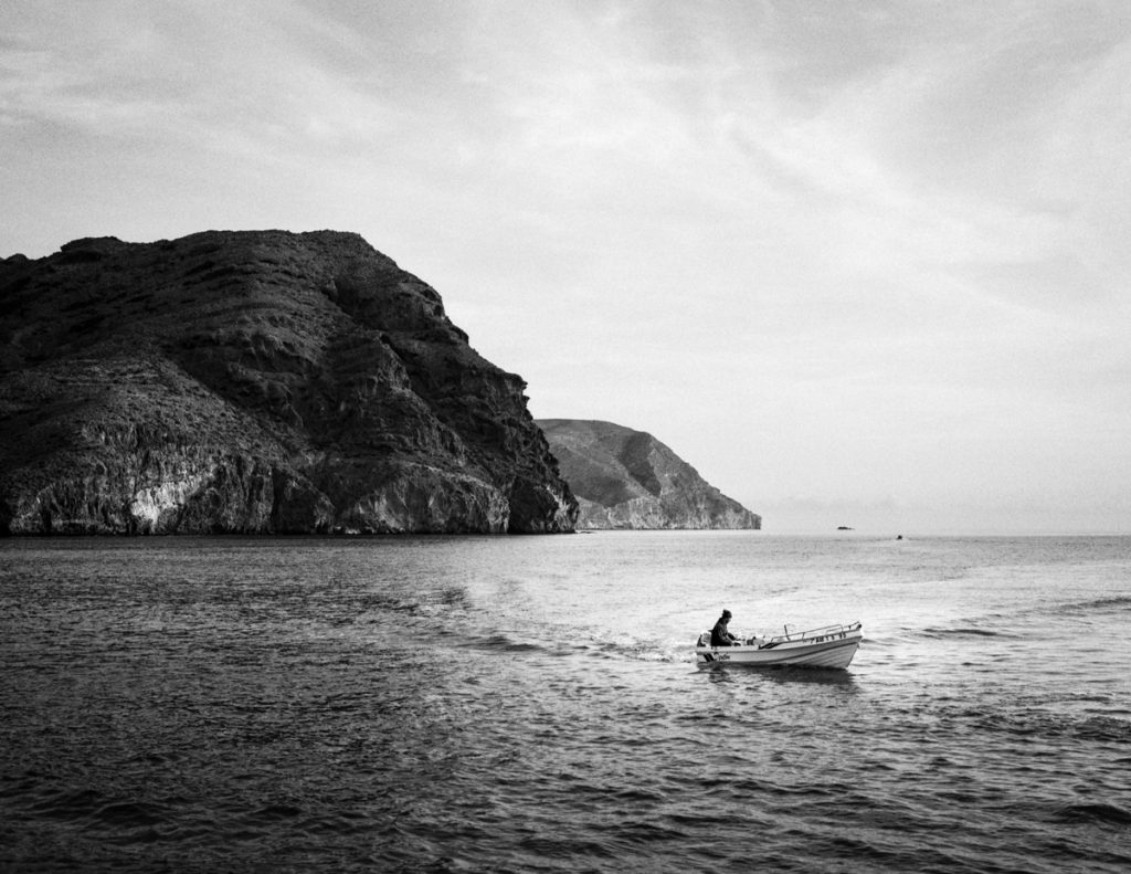 Boat in the sea