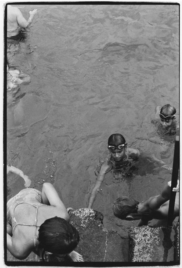 People in the sea