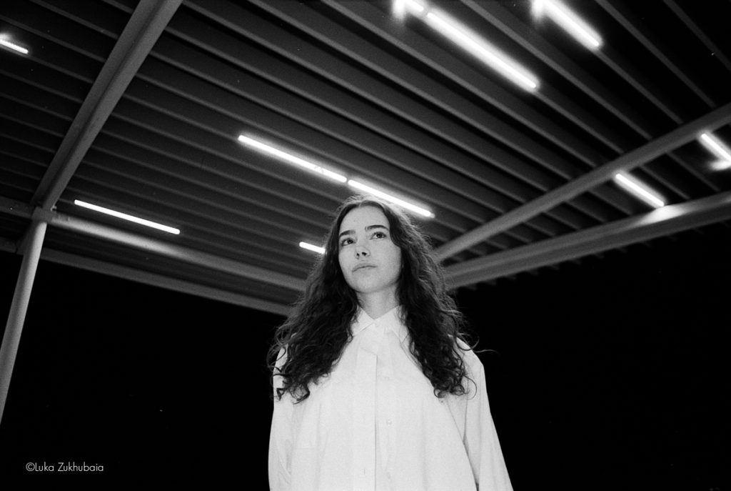Black and white portrait