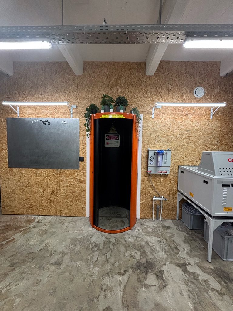 entrance to the darkroom