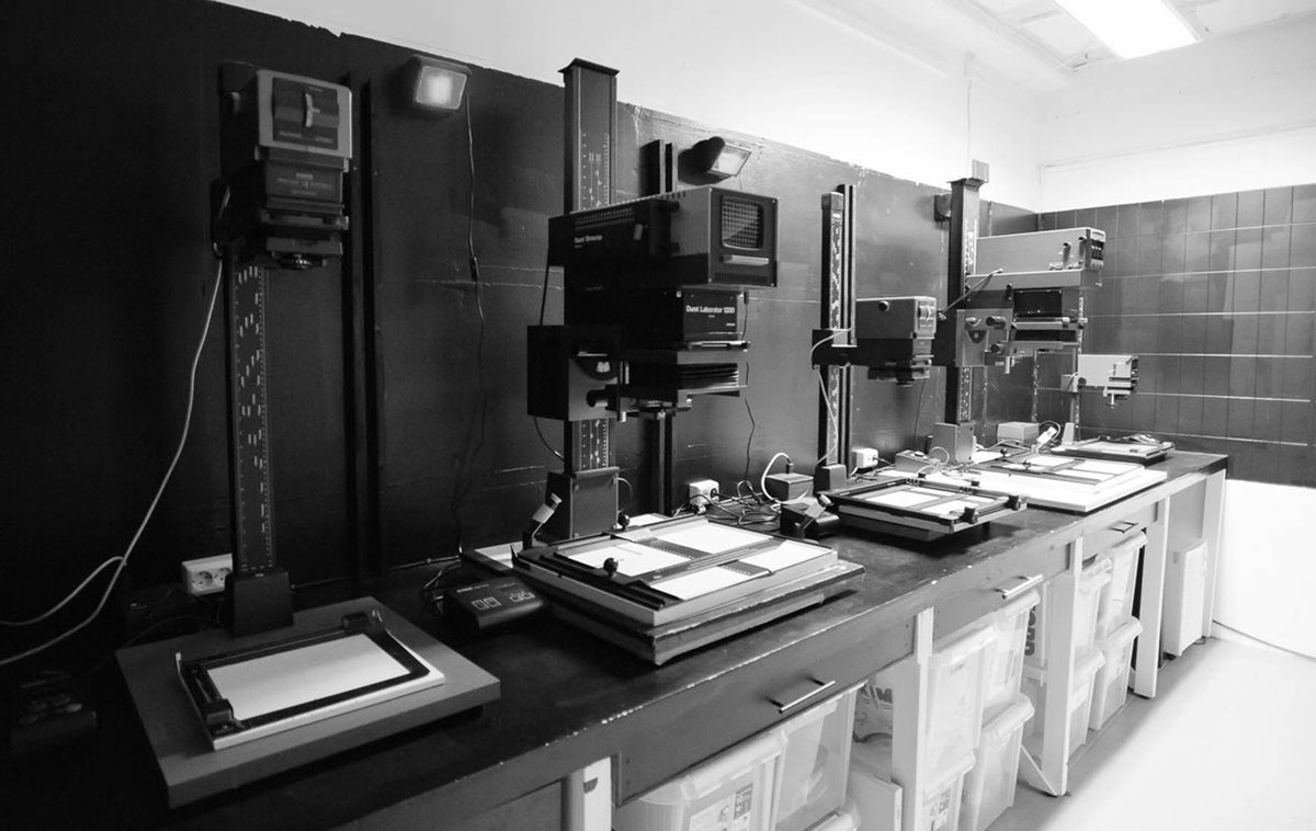 Enlargers at Cyan Darkroom