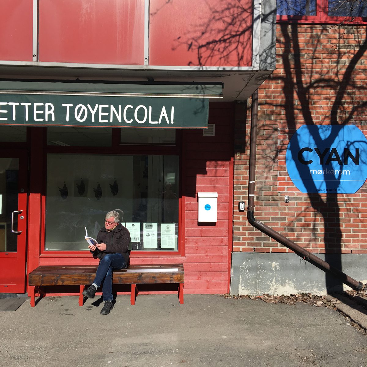 External shot of Cyan Studio for COmmunity Focus