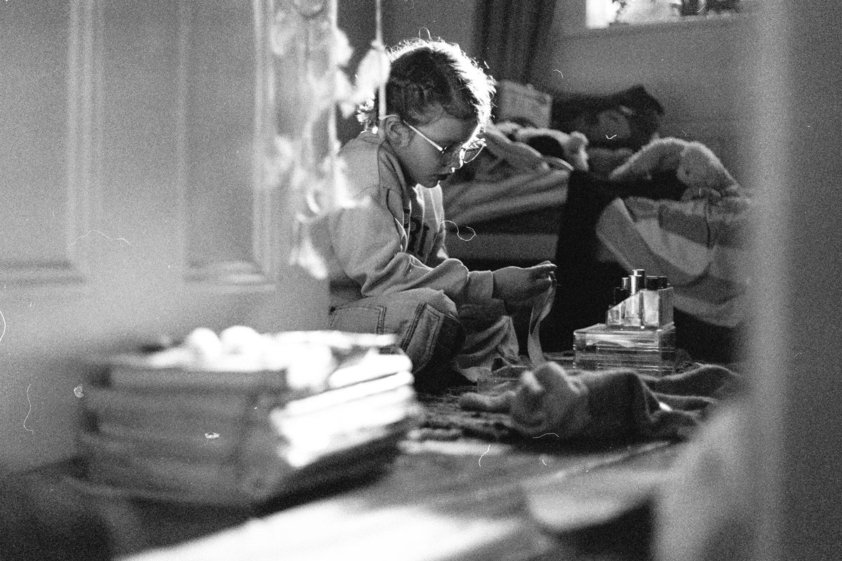 Reading - Fish tank Shot by Justin Lockey on ILFORD film for In Focus interview