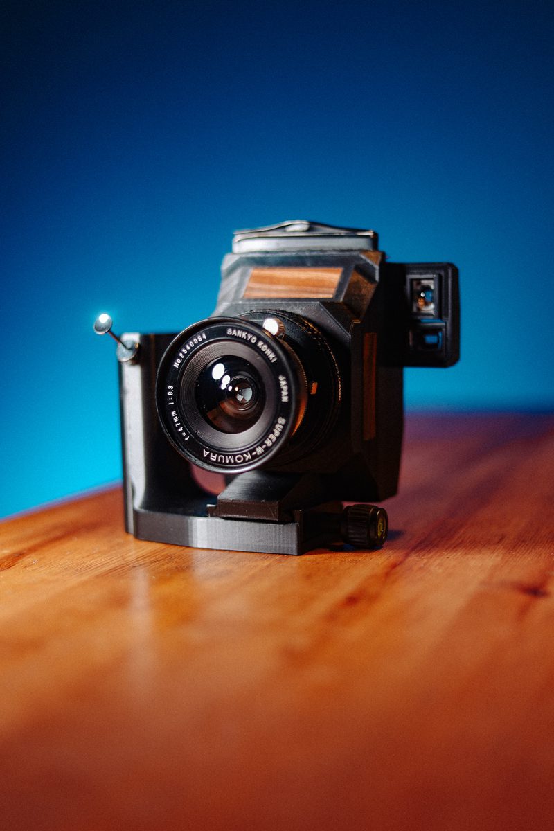 3D [printed dual format camera created by David Hennen