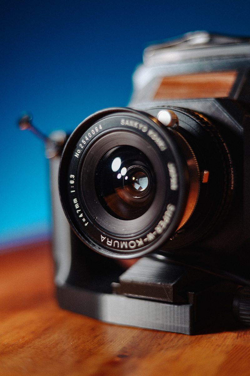 3D [printed dual format camera created by David Hennen