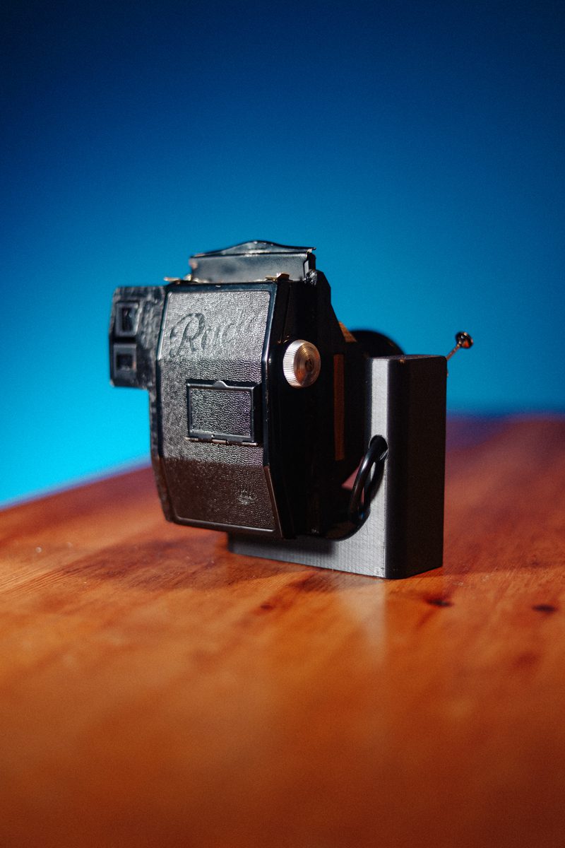 3D [printed dual format camera created by David Hennen