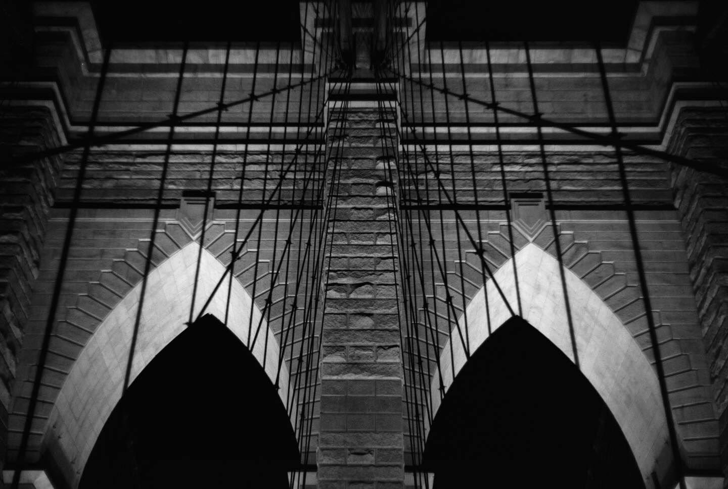 eddie.l.gonzalez• 23 likes Brooklyn Bridge, 11:00 p.m. 🎞️: Ilford Delta 100 📷: Leica IIIC 🧪: @midwestfilmcompany . . . . . #fridayfavourites #shotinthedark #ilford #35mmfilmphotography #brooklynbridge @ilfordphoto @leicacamerausa @leica_camera