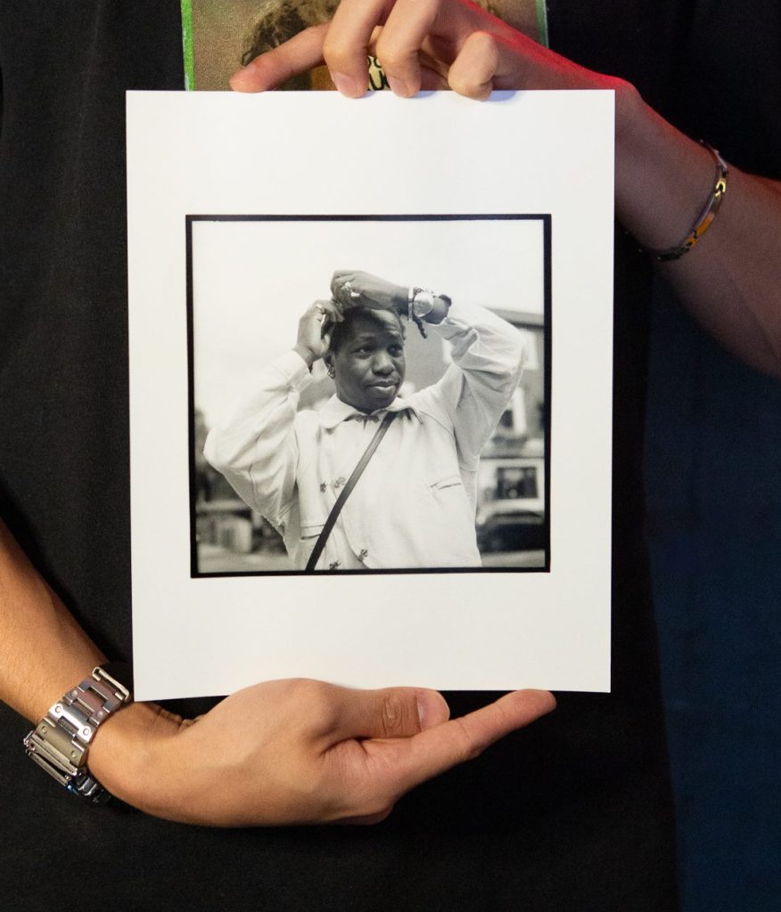 Darkroom print made at Negative Development community darkroom