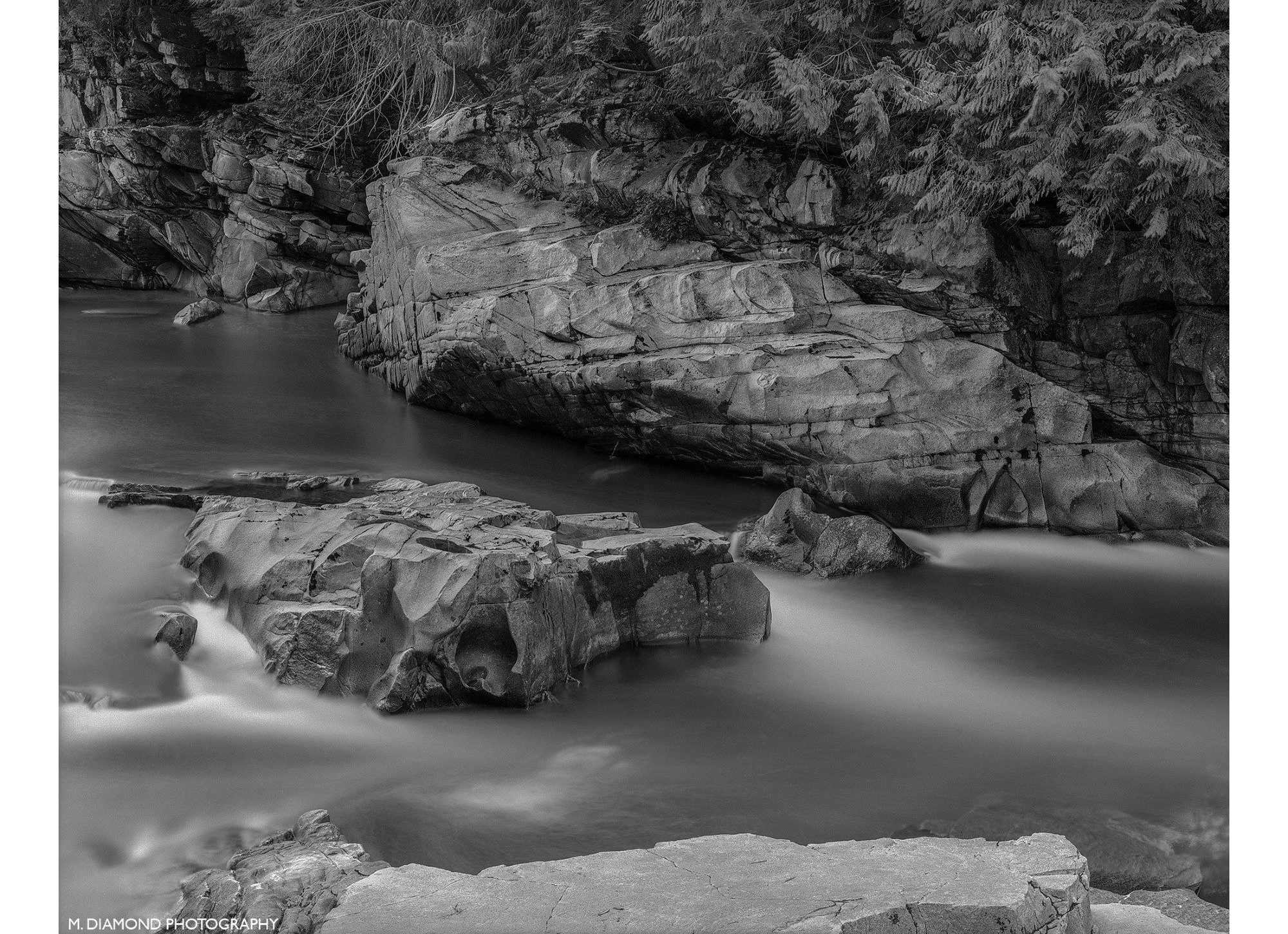 ‪M. DIAMOND PHOTOGRAPHY 📷‬ ‪@nounverb911.bsky.social‬ · 14h EAGLE FALLS #1, Washington 2006 KB Canham DLC 4X5 Field Camera Ilford FP4 4X5 #ilford #fridayfavourites #ilfordfp4 #photography #monochrome #longexposure @ilfordphoto.com