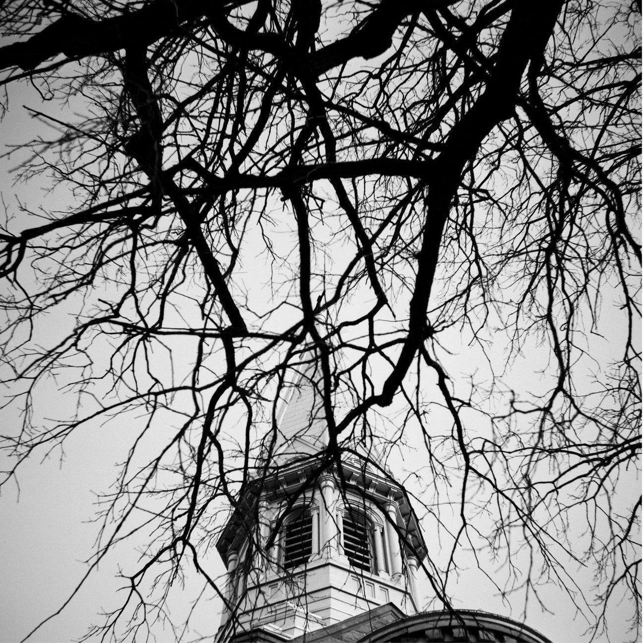 patrick.charron.374• Outremont Église catholique Sainte-Madeleine . . Sainte-Madeleine Catholic Church . . 🎞️ Ilford Pan F Plus 📸 Zeiss Ikon Nettar "Signal" 518/16 