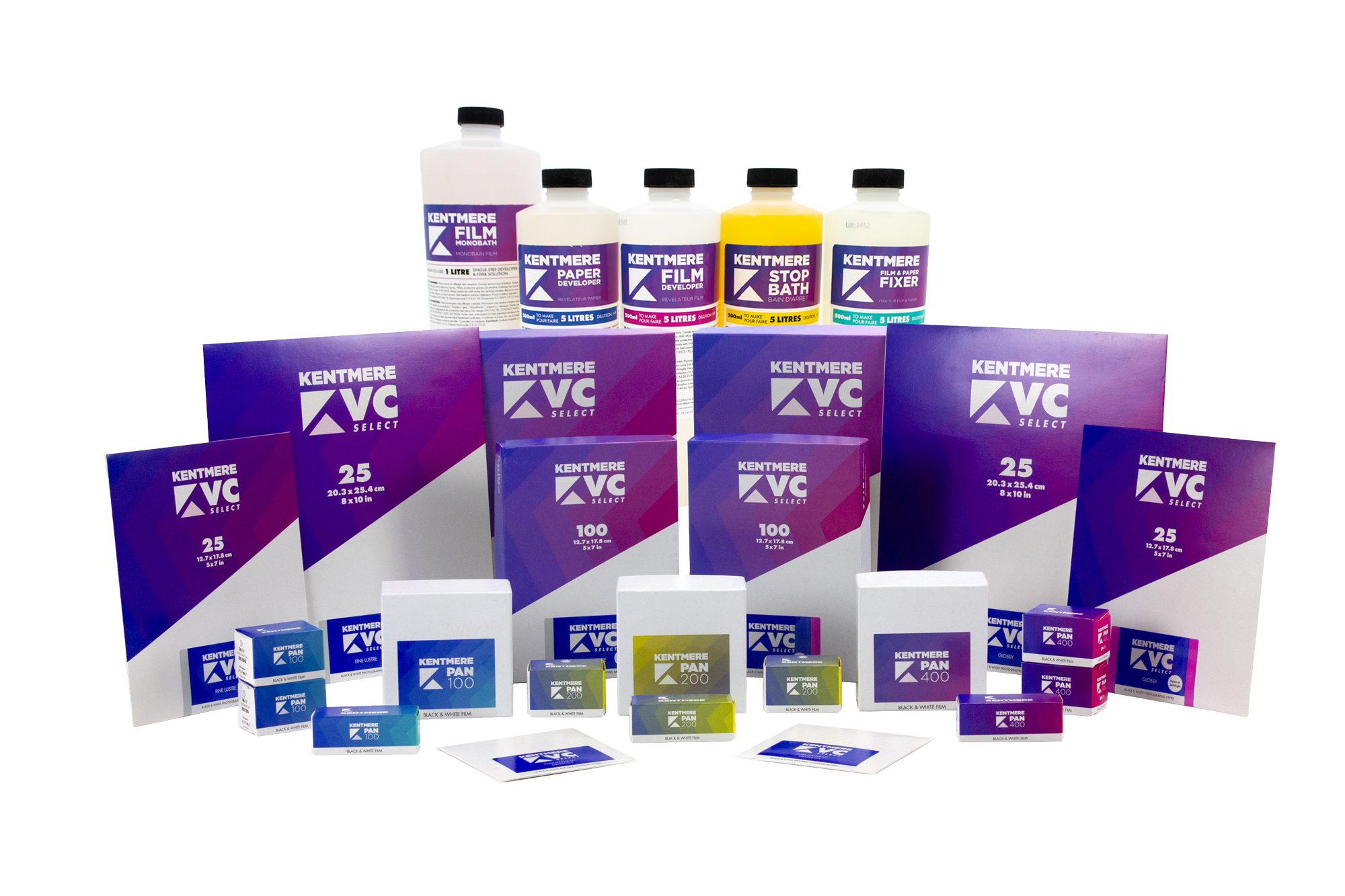 Kentmere full product range